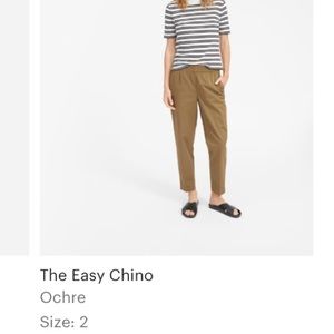Everlane- The Easy Chino - ochre
